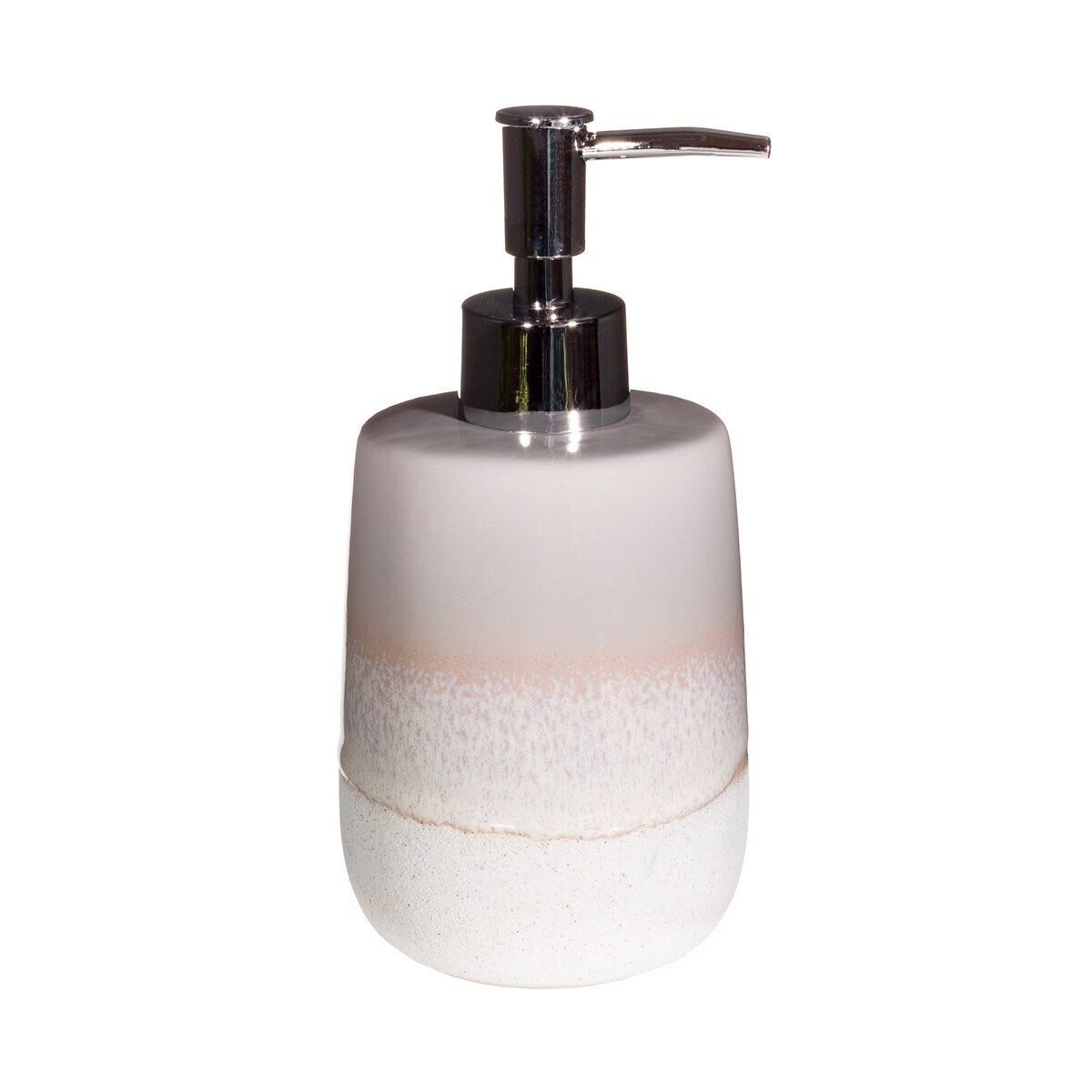 Grey Mojave Ceramic Bathroom Lotion Shower Shampoo Liquid Soap Pump Dispenser