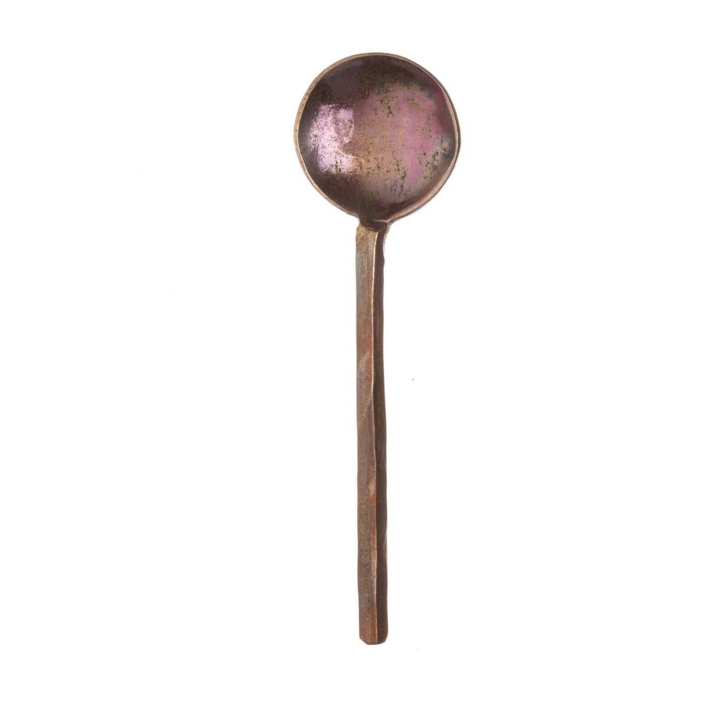 Small Round Copper Salt Spoon Tea Coffee Spoon Kitchen Table Spoon Gift