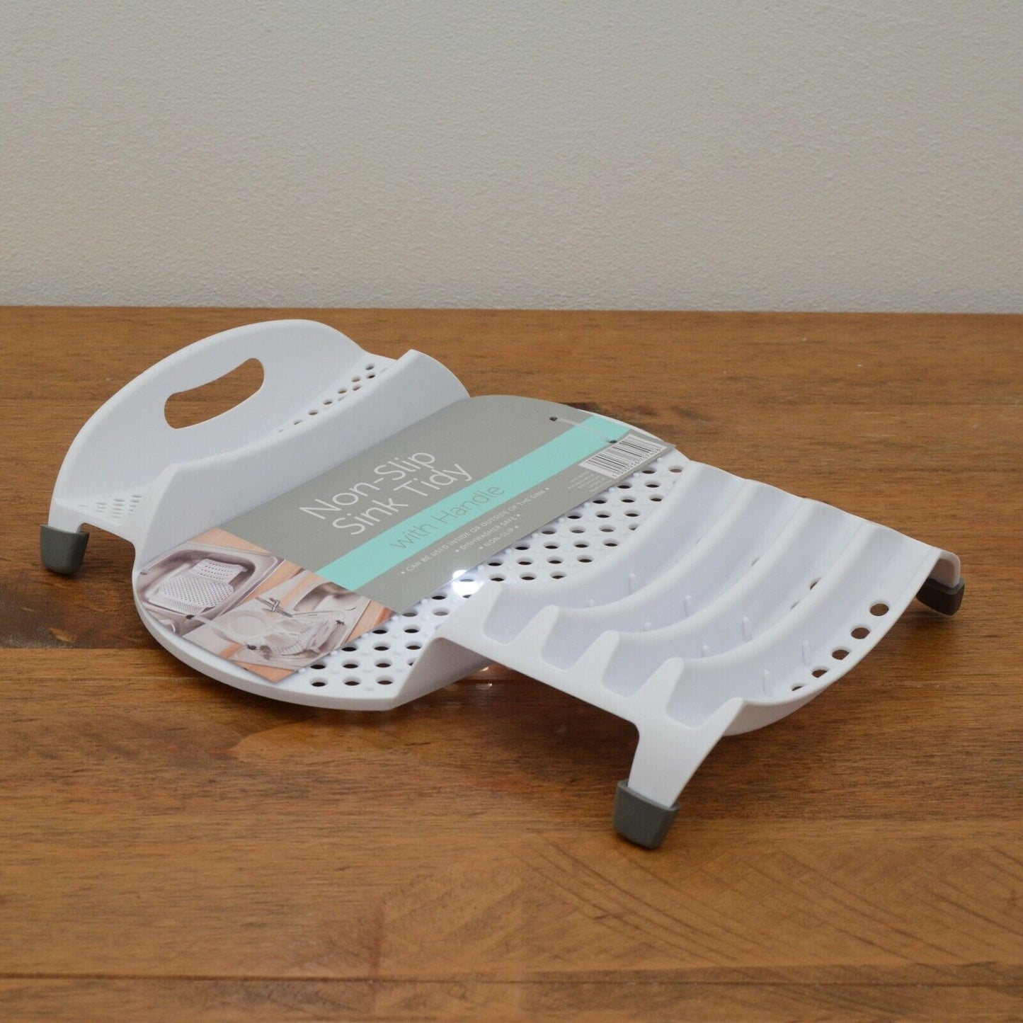 KITCHEN PLASTIC WORKTOP DISH DRAINER DRIP TRAY LARGE SINK DRYING RACK HOLDER