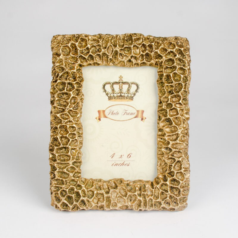 Resin Coral Gold Picture Frame 4 X 6 Inch Antique 24cm Photo Frame Decor Gift