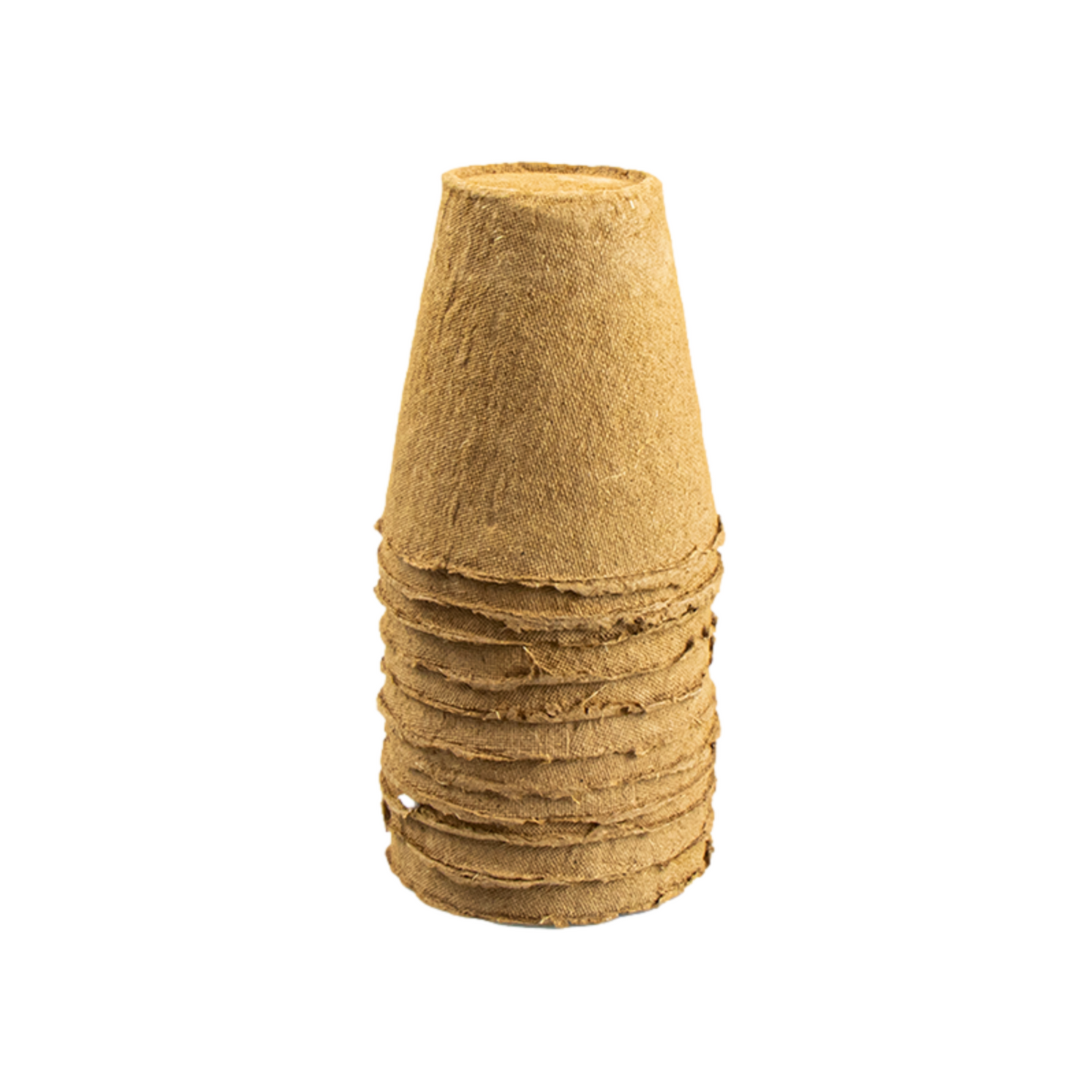 36 Cup Round Fibre Pots Biodegradable Plant Pots 8cm Root Pots Seed Plug Plant