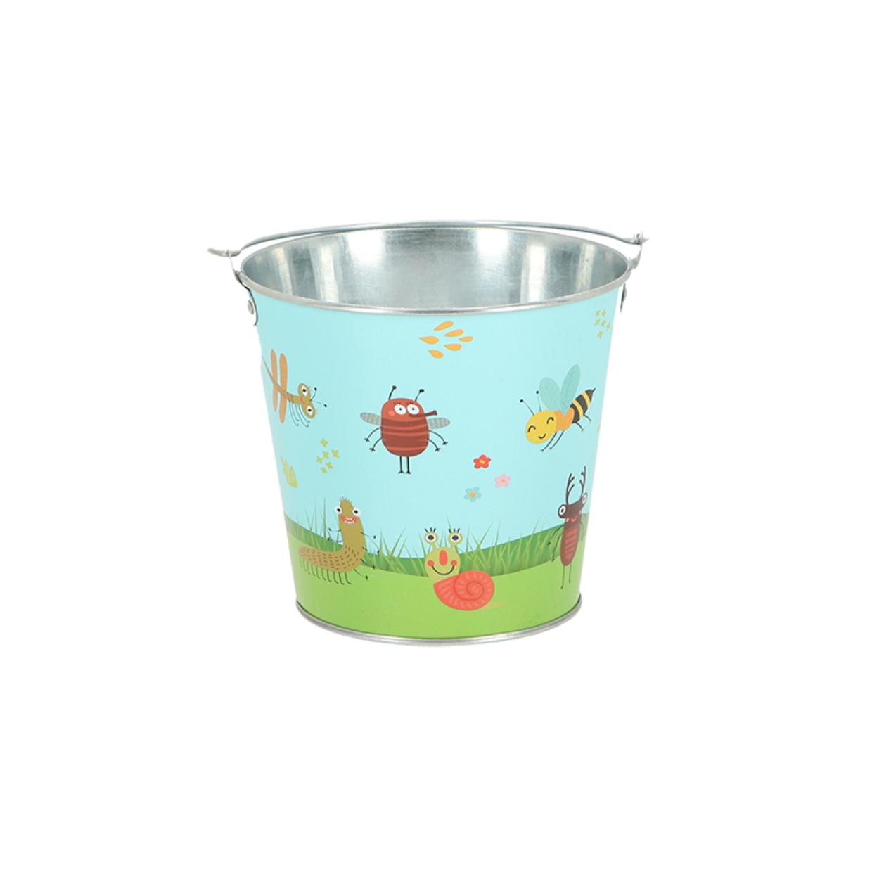 Girls Boys Gardening Tools Set Shovel Rake Trowel Gloves Watering Can Bucket