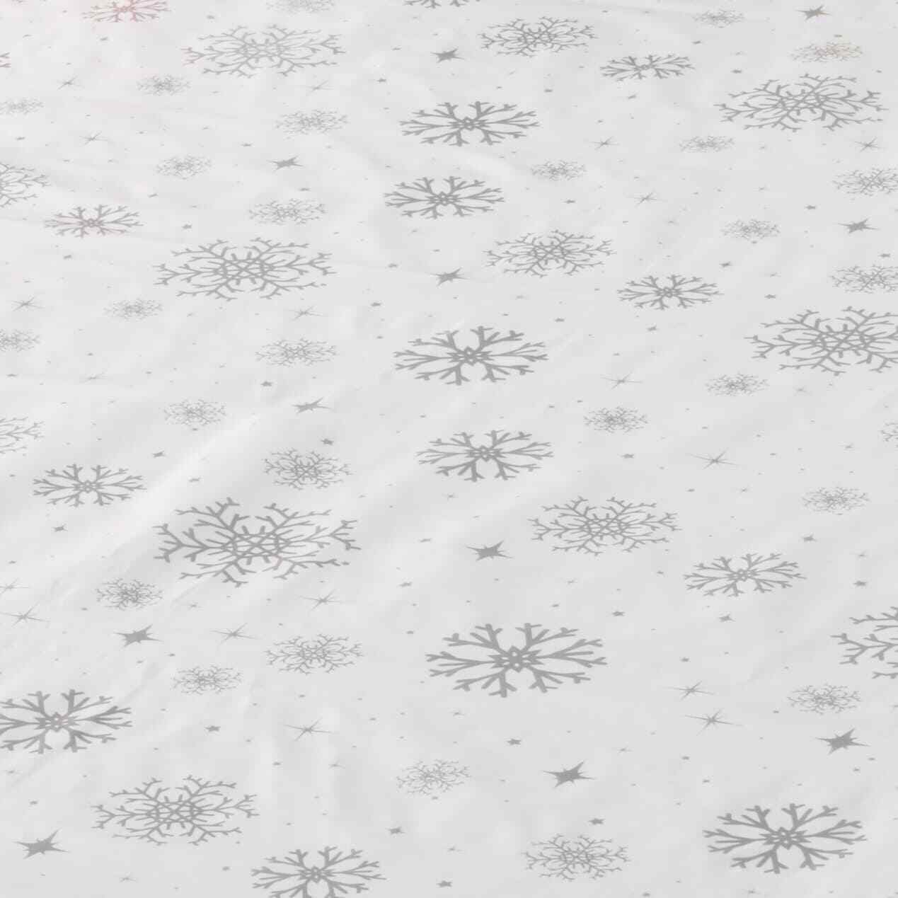 Christmas Dining Table PVC Cloth Wipe Clean Xmas Table Protector Cover 132 x 178