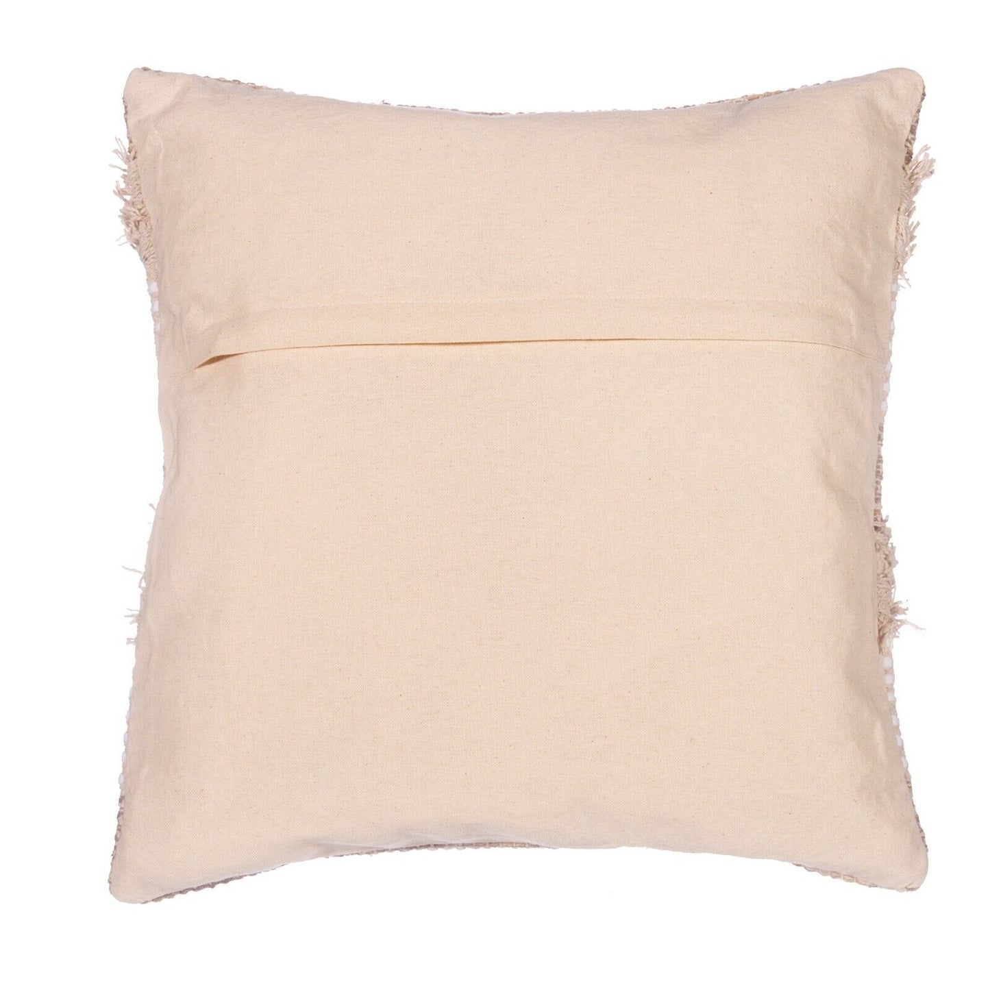 2pc Knitted Filled Diamond Cushion 40x40cm Boho Bohemian Cushion Home Sofa Decor