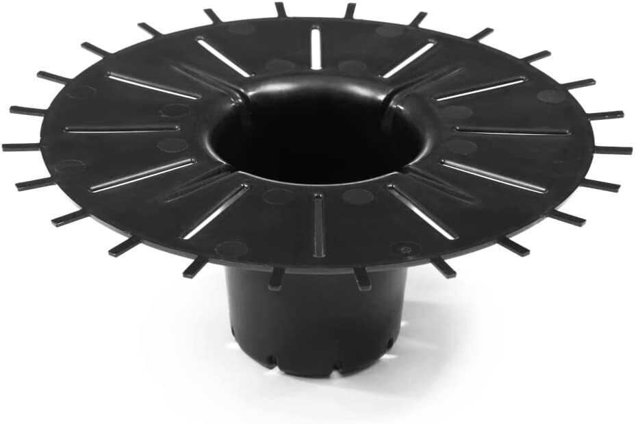 Mustard Yellow Plastic Plant Pot 19cm Round Garden Planter Cover Garden Decor