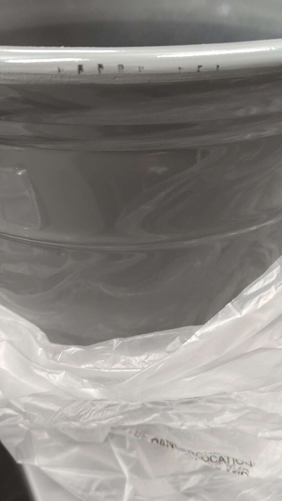 2Pc Large Olive Green Plastic Plant Pot 40cm Gloss Tall 34L Round Garden Planter