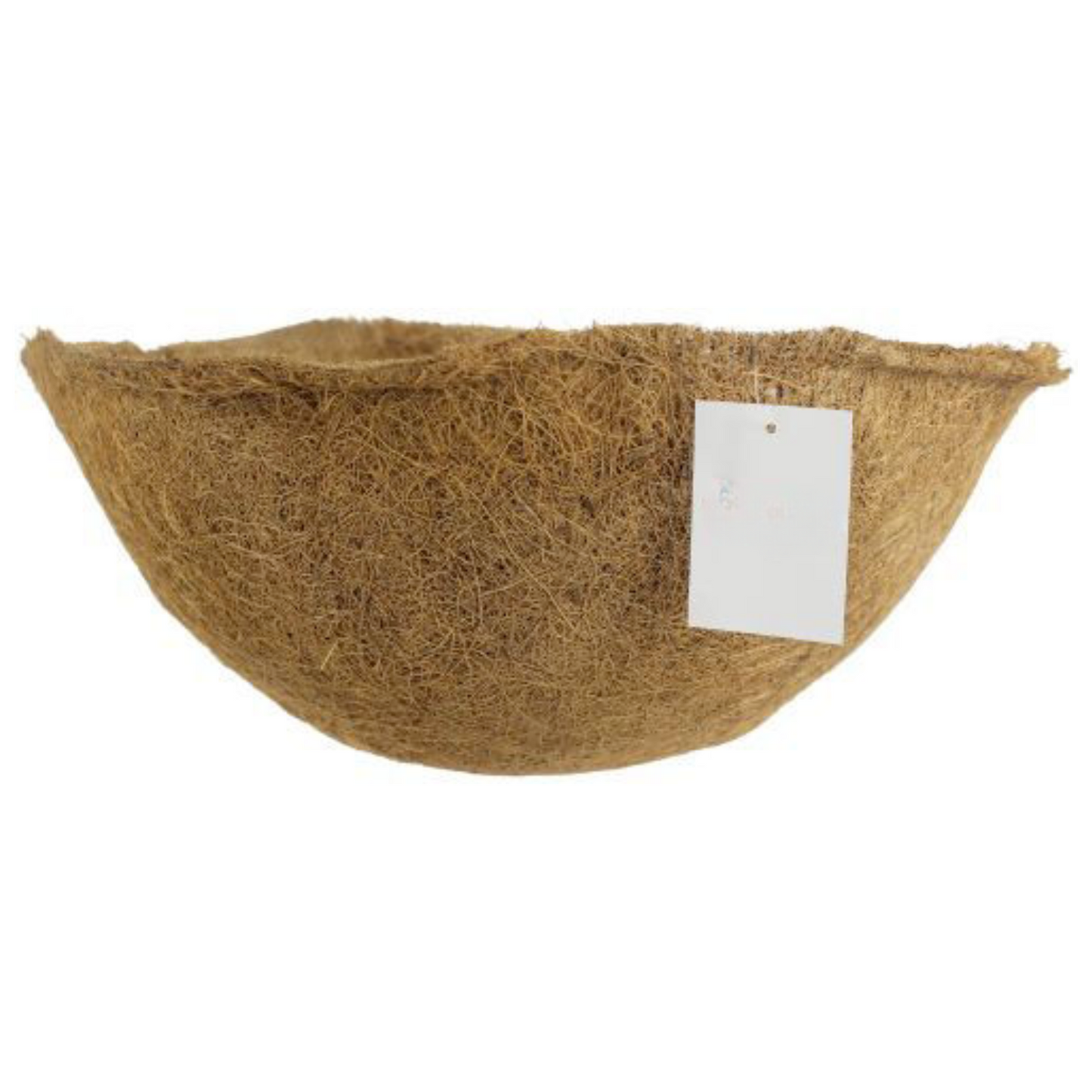 2Pc Brown Coco Liner Preformed Retail 16inch Cup Shape Hanging Basket Home Decor