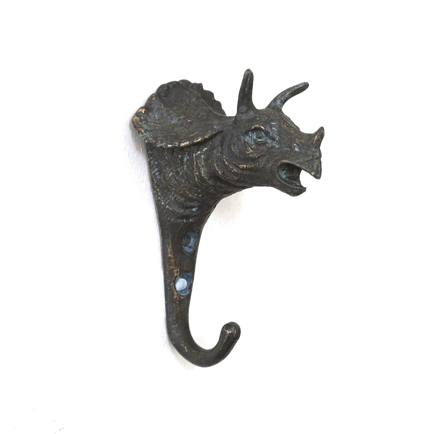 Animal Shaped Dinosaur Metal Vintage Hook Leads Coat Keys Hat Wall Hanger Hook