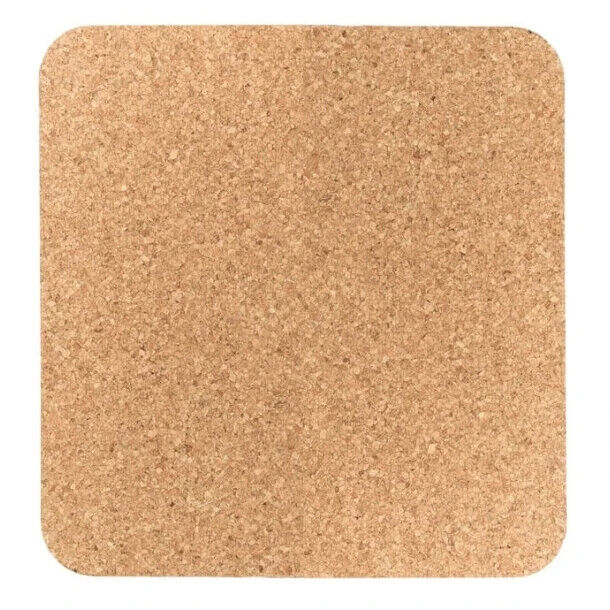 Pack of 4 Placemats 4 Coaster Natural Cork Table Mats Surface Protectors Trivets