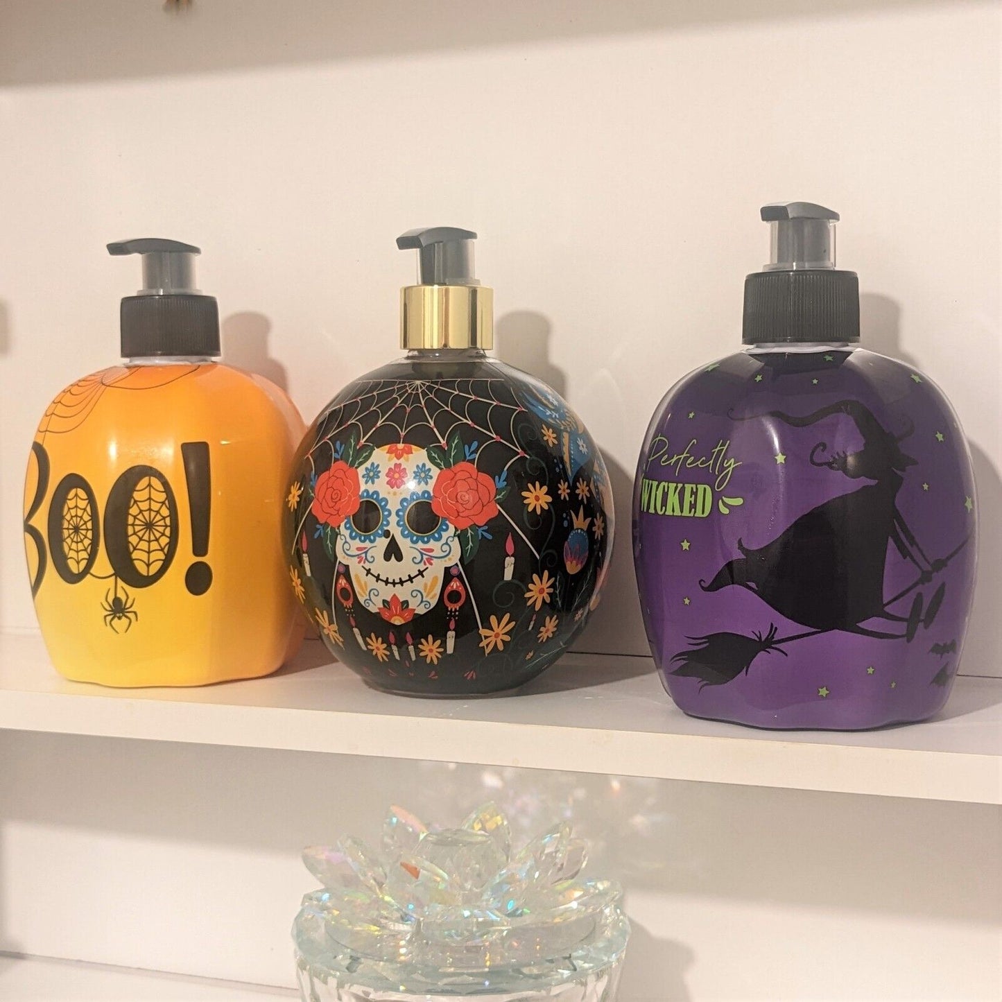 500ml Filled Sugar Scented Hand Wash Halloween Autumn Wash in Soap Dispenser