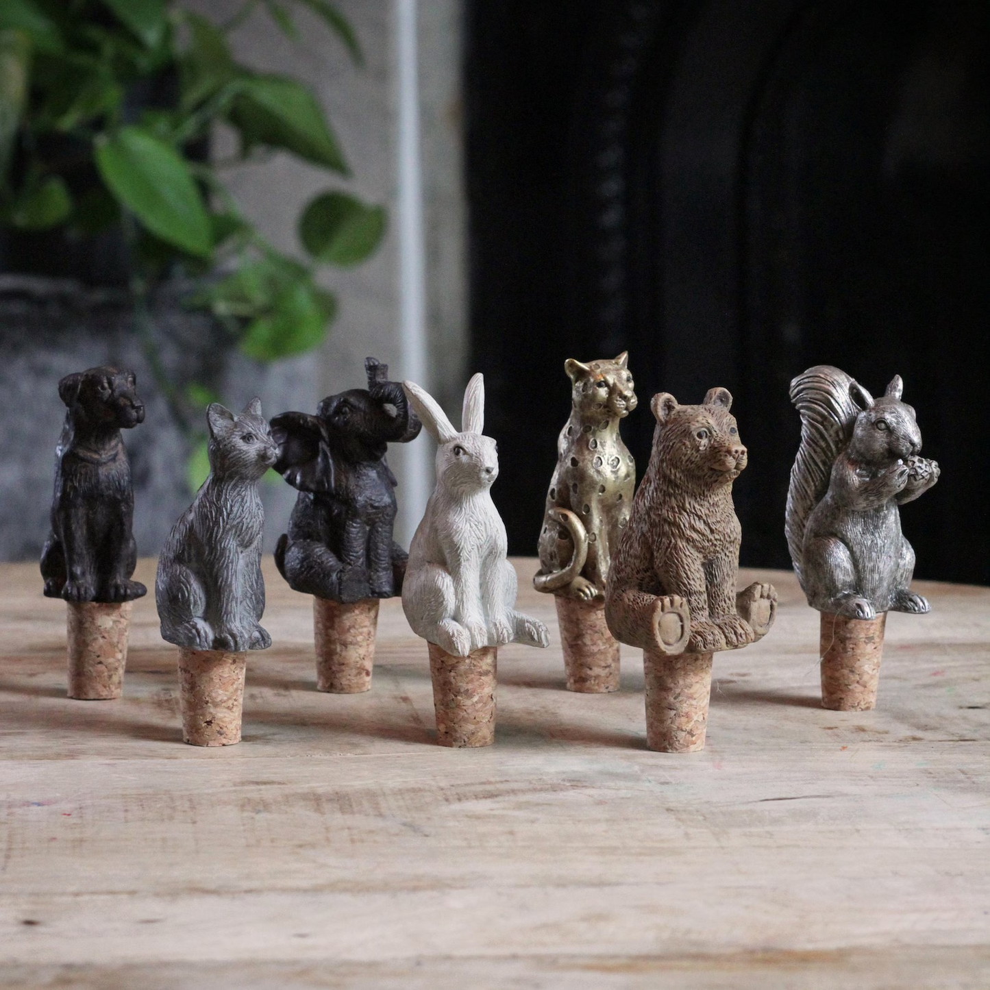 Resin Animal Bottle Cork Stopper Wine Bottle Stoppers Novelty Kitchen Gadgets
