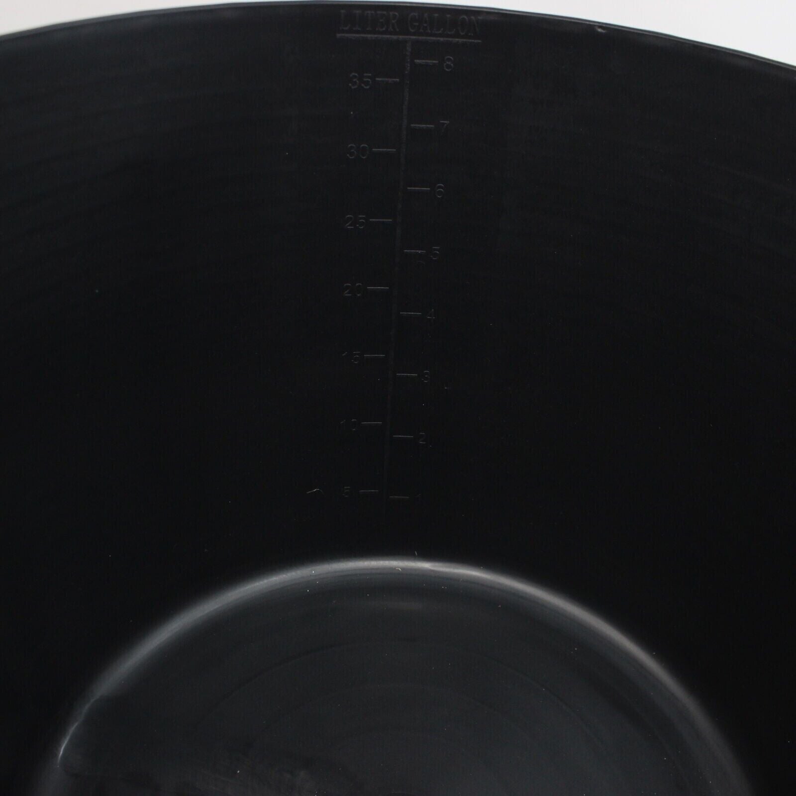42L Litre Large Flexi Tub Bucket Home Garden Flexible Carry Storage Black Colour