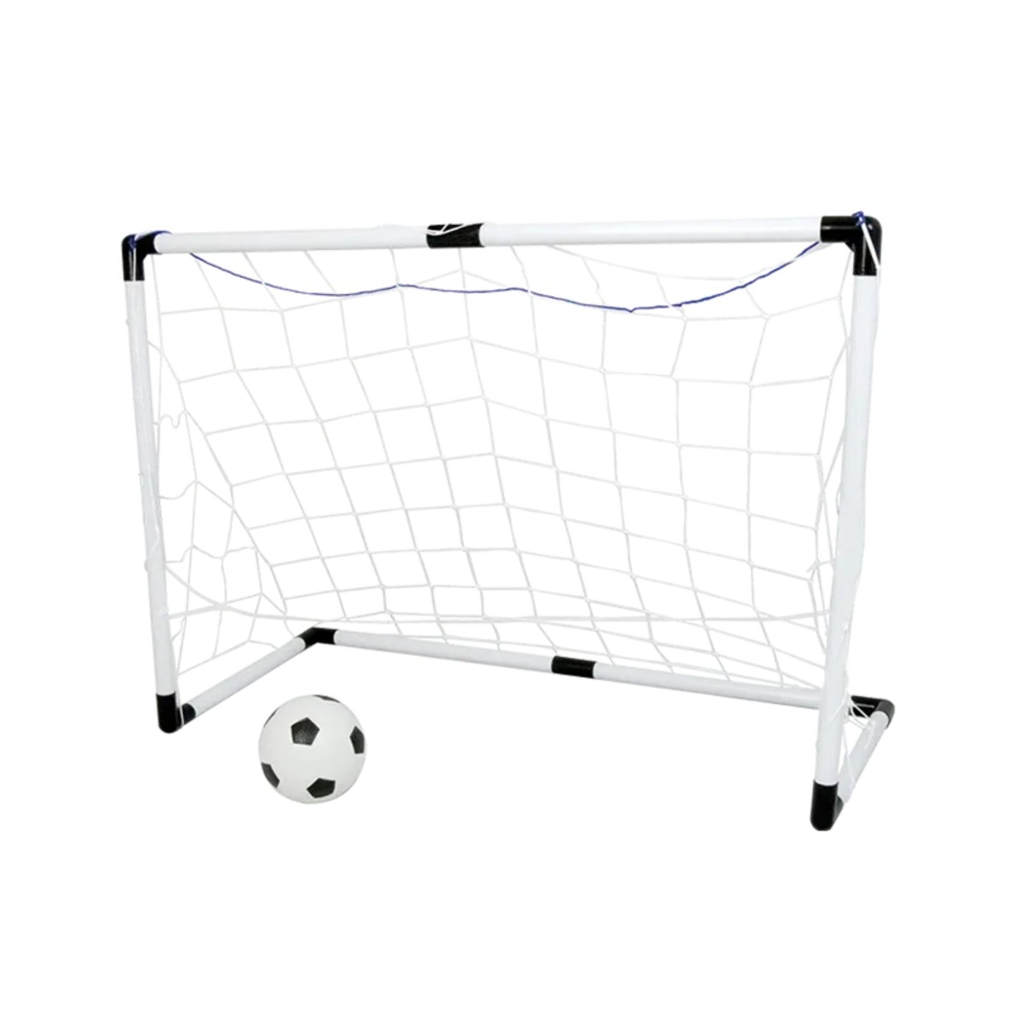 Mini Football Goal Set With Pump & Ball Kids Children Soccer Outdoor Garden Game