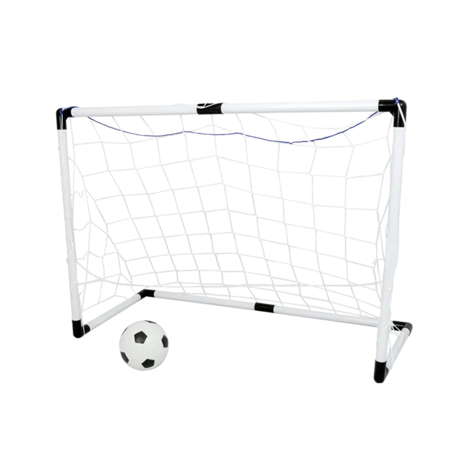 Mini Football Goal Set With Pump & Ball Kids Children Soccer Outdoor Garden Game