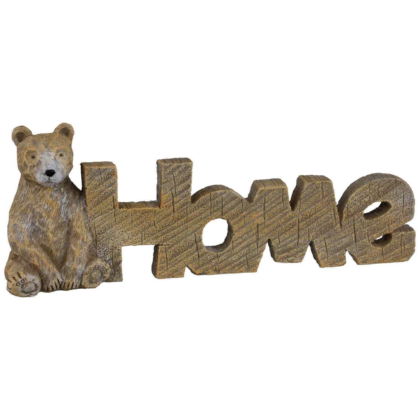 Woodland Wood Effect HOME Squirrel HedgeHog Bear Animals Plaque Decor Ornament 