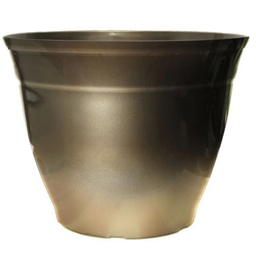 22L Large Plant Pot 38cm Tall Round Plastic Planter Outdoor Garden Flower Tree