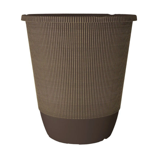 Round Maple Plastic Plant Pot 35cm Tall 21L Garden Outdoor Flower Planter Cover