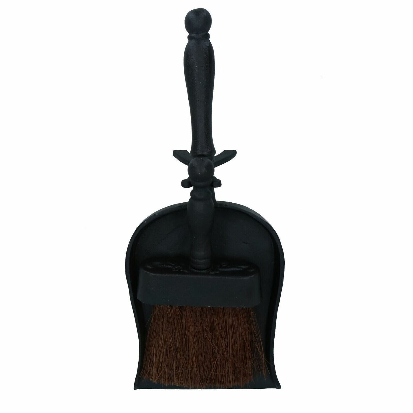 Hearth Tidy Brush And Shovel Set Black Handle Fireplace Accessory Fireside Tidy