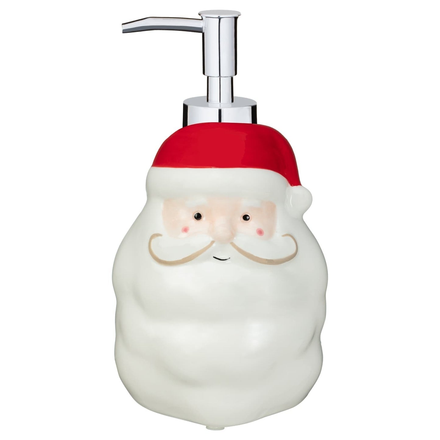 Christmas Ceramic Soap Dispensers Santa, Reindeer, Gingerbread House Bathroom