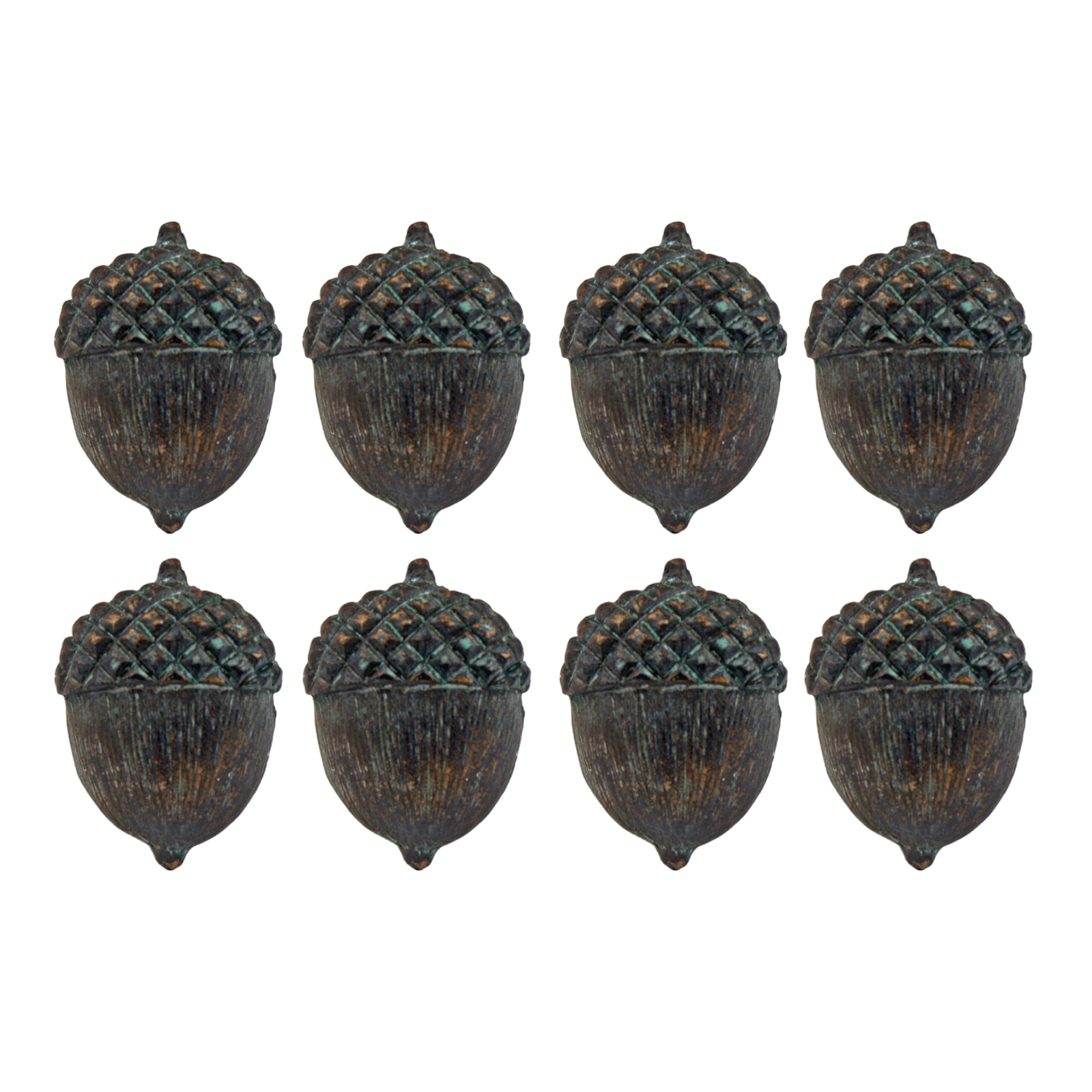 Set of 8 Metal Acorn Knobs Drawer Door Pulls Cabinet Pendant Handles Home Decor