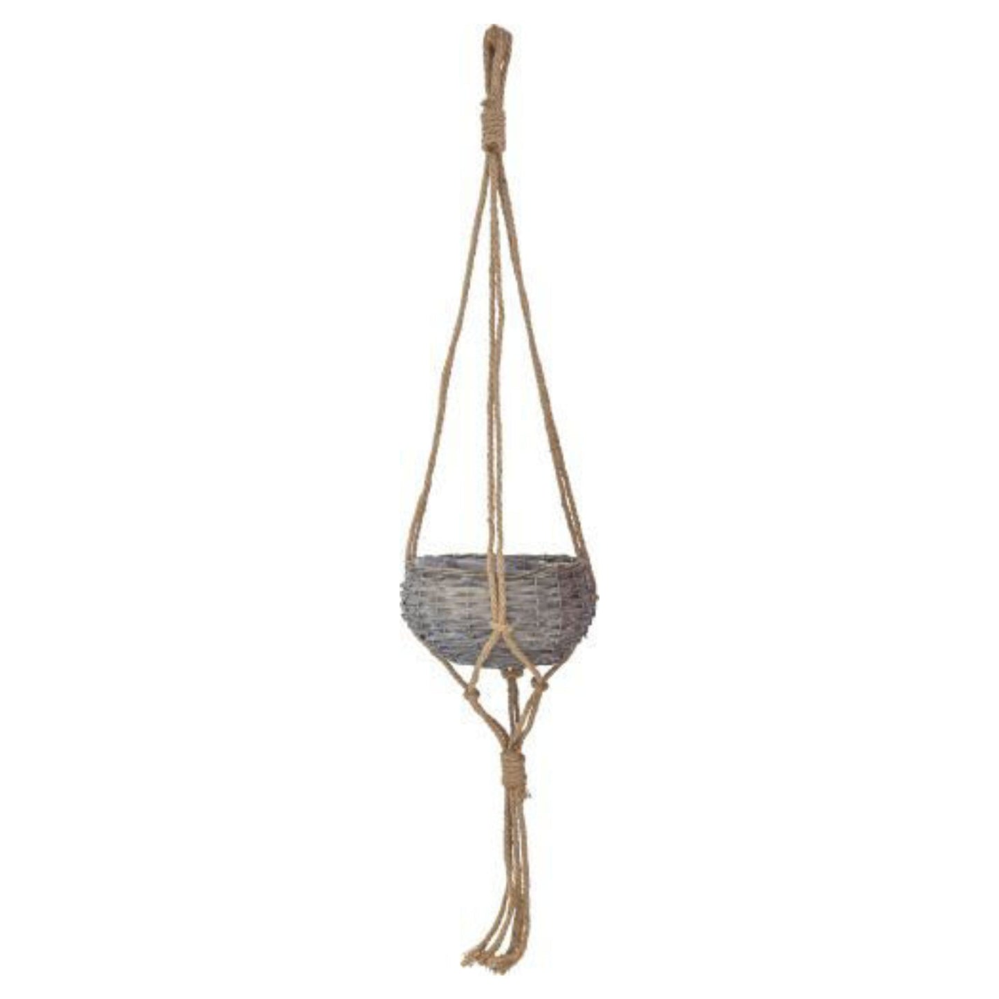 Macrame Plant Hanger Planter Willow Rope Hanging Indoor Jute Basket Home Decor