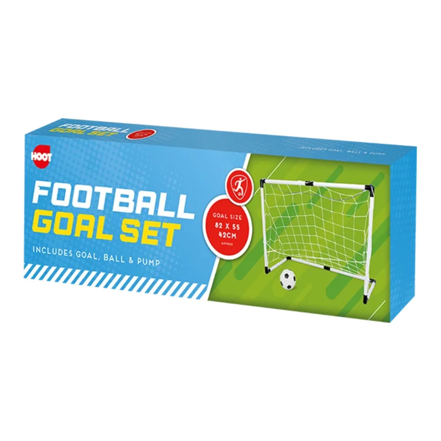 Mini Football Goal Set With Pump & Ball Kids Children Soccer Outdoor Garden Game